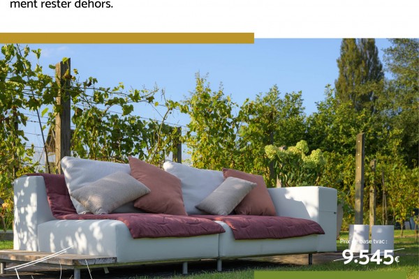 Mobilier extérieur haut de gamme à prix réduit – Jusqu’à -50% ! 